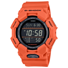 G-Shock GD010-4 Digital 10 Year High Brightness Orange Resin