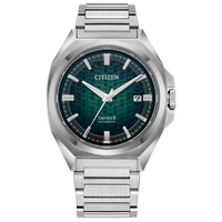 Citizen NB6050-51W Series8 831 Green Textured Dial Automatic Exclusive