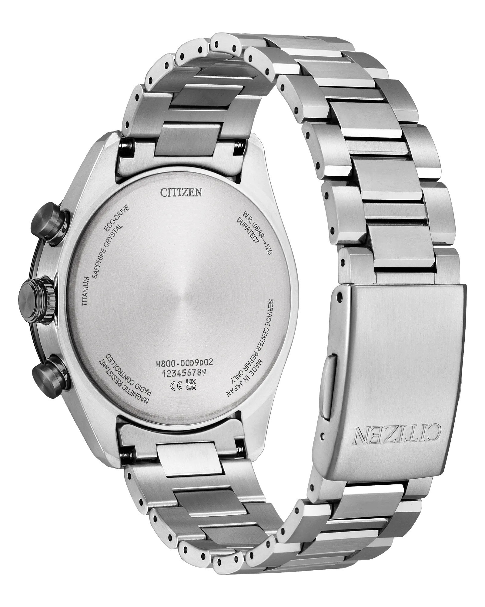 Citizen AT8295-56E Attesa Super Titanium Atomic Timekeeping Gray