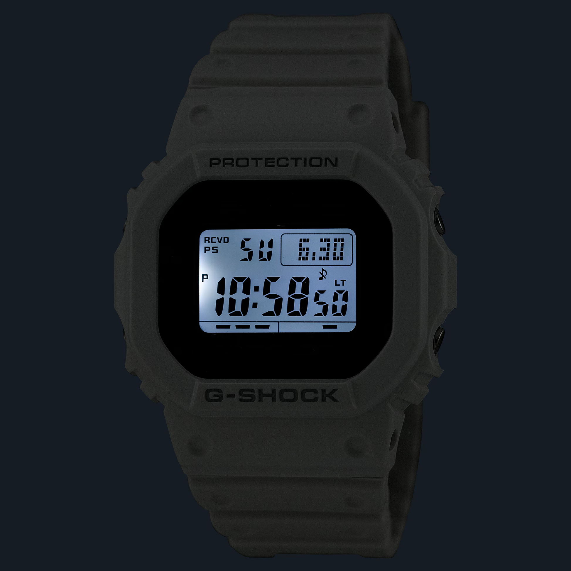 G-Shock GW5000HS-7 Tough Solar Multi-Band 6 White Square – Arizona G-Shock GW5000HS-7 Tough Solar Multi-Band 6 White Square – Arizona