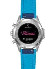 Bulova 96B460GP E1 Team Miami GP Marine Star Limited Edition Blue
