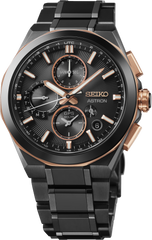 Seiko Astron SSH158 100th Anniversary GPS Solar Dual Time Titanium Limited Edition