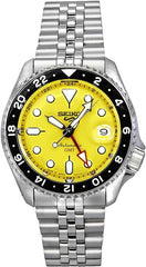 Seiko 5 Sports SSK017 SKX Style Yellow GMT Automatic