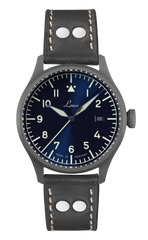 Laco 862141 Stuttgart Pro Blue Dial Dark Sandblasted 40mm Automatic