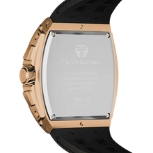 Tsar Bomba TB8211Q-05 Elemental Quartz Rose Gold Blue Dial