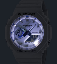 G-Shock GA2100HDS-7A Summer Seas White and Blue Ana-Digi Resin