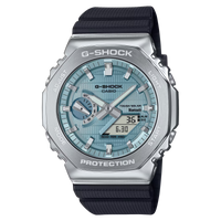 G-Shock GBM2100A-1A2 Metal Clad Casioak Vapor Blue Resin Band