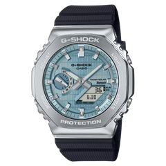 G-Shock GBM2100A-1A2 Metal Clad Casioak Vapor Blue Resin Band