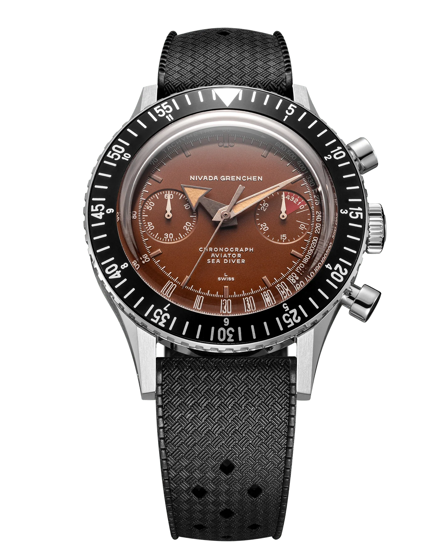 Nivada Grenchen 85141M01 Chronomaster Tropical 41mm Automatic