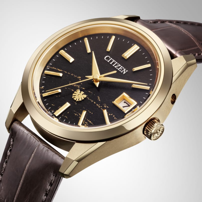 Citizen AQ4103-16W The CITIZEN Tosa Washi Super Titanium Brown Dial