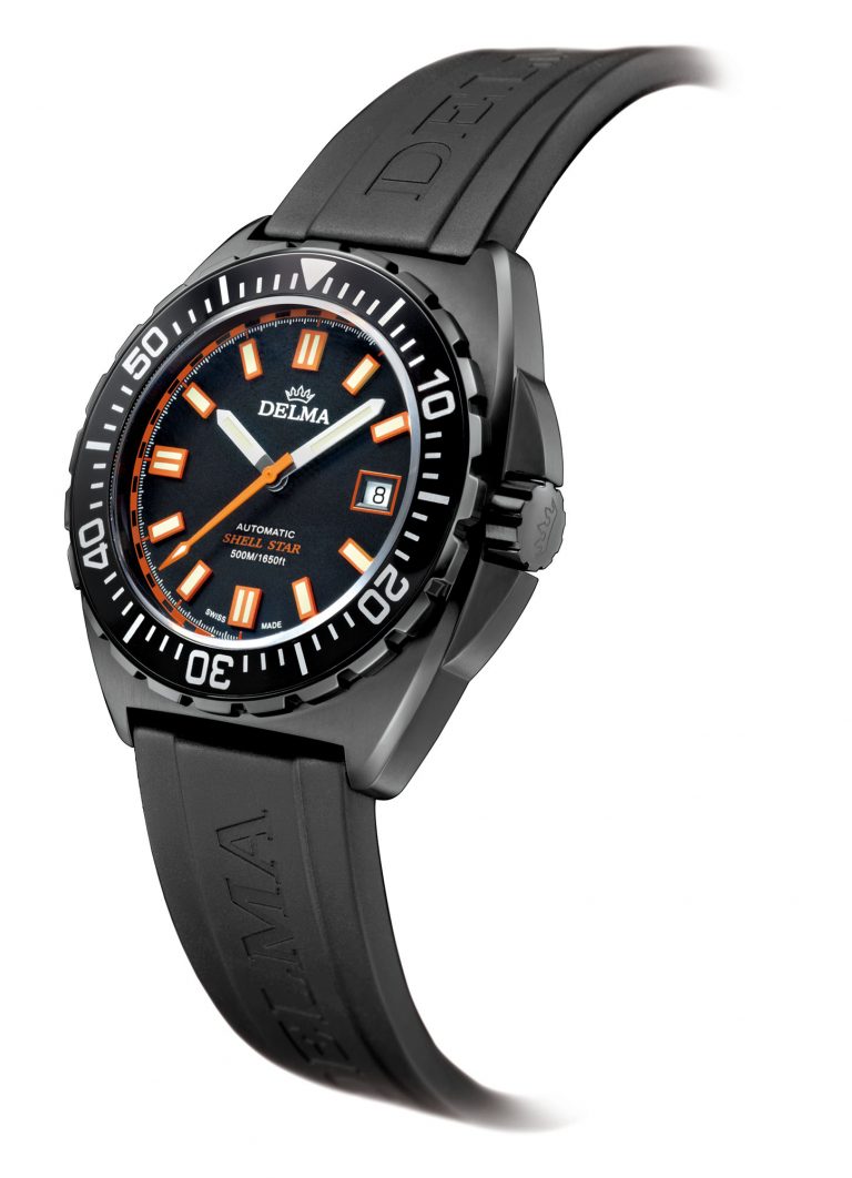 Delma 44501.670.6.031 Shell Star Black Tag 500m Automatic
