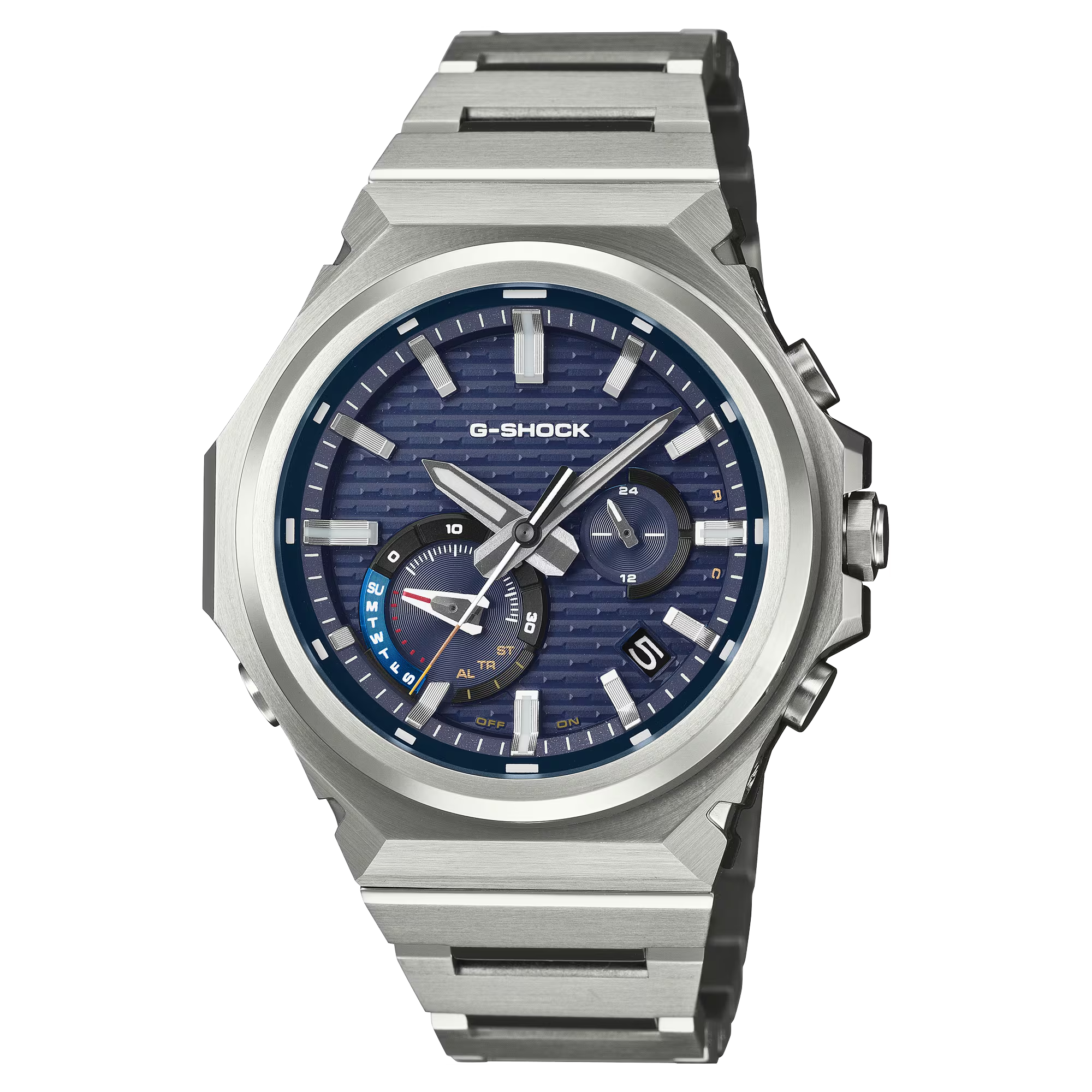 G-Shock GSTB1000D-2A G-STEEL Blue Compact Form Slim Solar Bluetooth