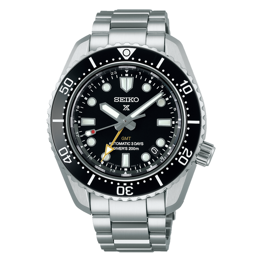 Seiko Prospex SPB383 Sea MM200 Automatic GMT Black