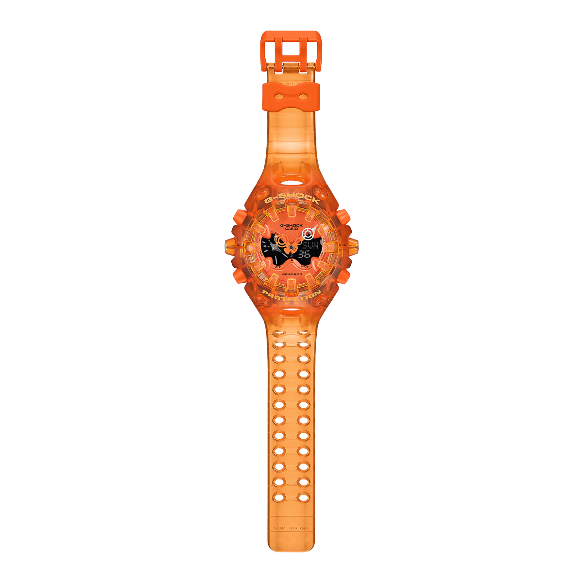G-Shock GAV01SKE-4A Translucent Big Case Orange Resin Ana-Digi G-Shock GAV01SKE-4A Translucent Big Case Orange Resin Ana-Digi