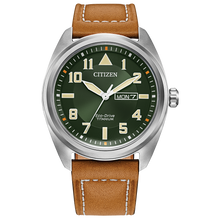 Citizen BM8560-02X Eco-Drive Titanium Field Green