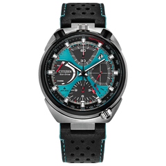 Citizen AV0106-01L Promaster Tsuno Chrono Racer Limited Edition Blue Eco-Drive