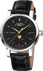 Muhle Glashutte M1-44-03-200-LB Teutonia IV Mondphase Gold Moon Automatic