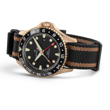 Hamilton H82565930 Khaki Navy Scuba Automatic GMT 43mm Bronze