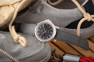 Muhle Glashutte M1-25-34-CB 29er Day Date Grey Canvas Strap Automatic