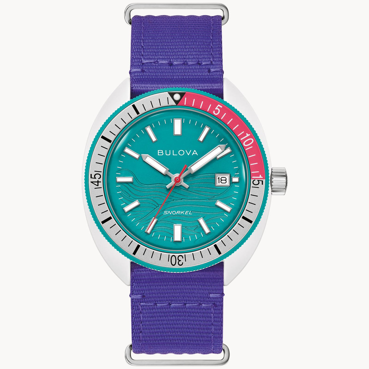 Bulova 98B447 Snorkel TIDE Coral Reef Limited Edition Quartz
