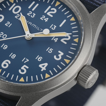 Hamilton H69439940 Khaki Field Mechanical Blue Dial