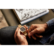 Citizen NB6069-53H Series8 890 Black Textured Dial Gold-Tone Automatic Exclusive