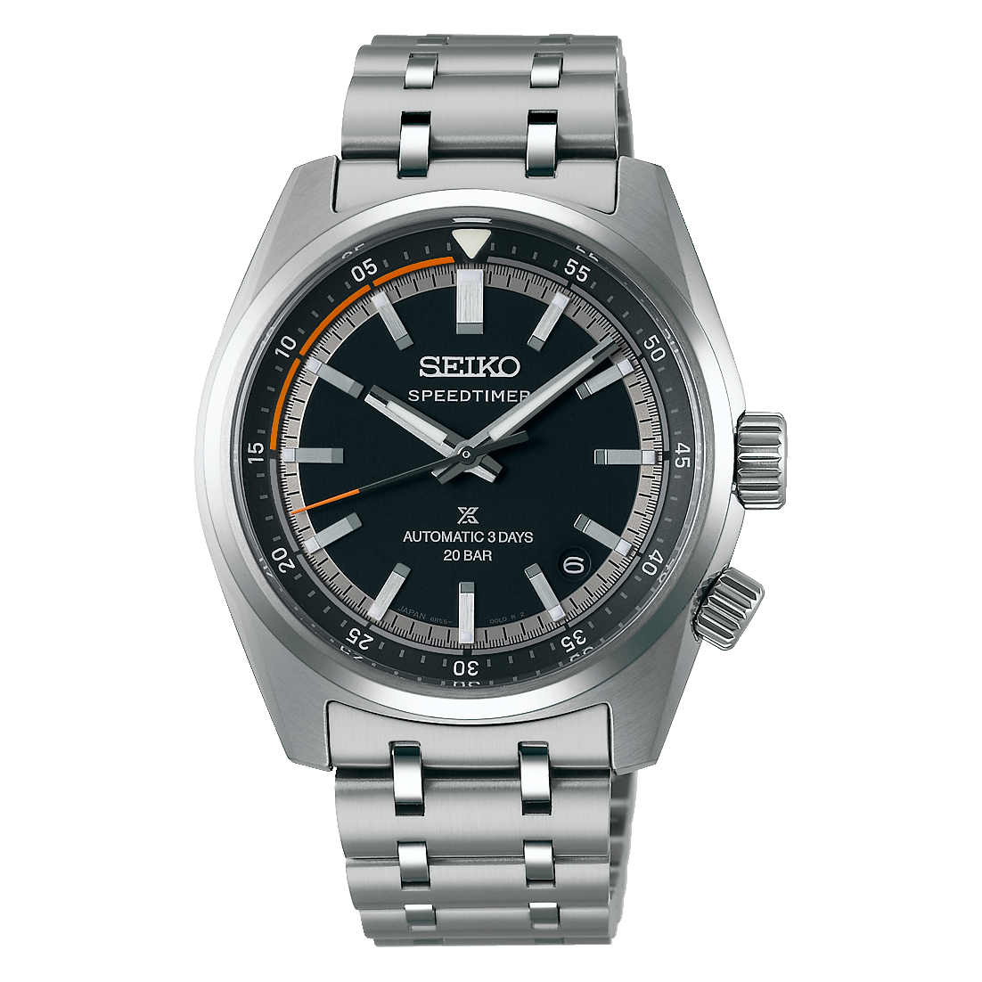 Seiko Prospex SPB515 Speedtimer Automatic 3 Days Grey Dial