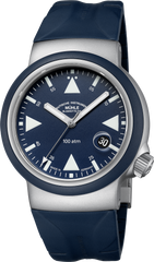 Muhle Glashutte M1-41-02-KB-II S.A.R. Rescue Timer Nautical Blue Rubber