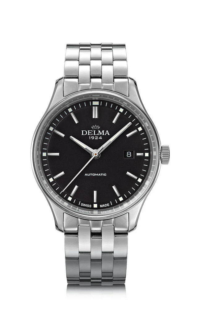 Delma 41701.722.6.031 Classic Black Dial Automatic