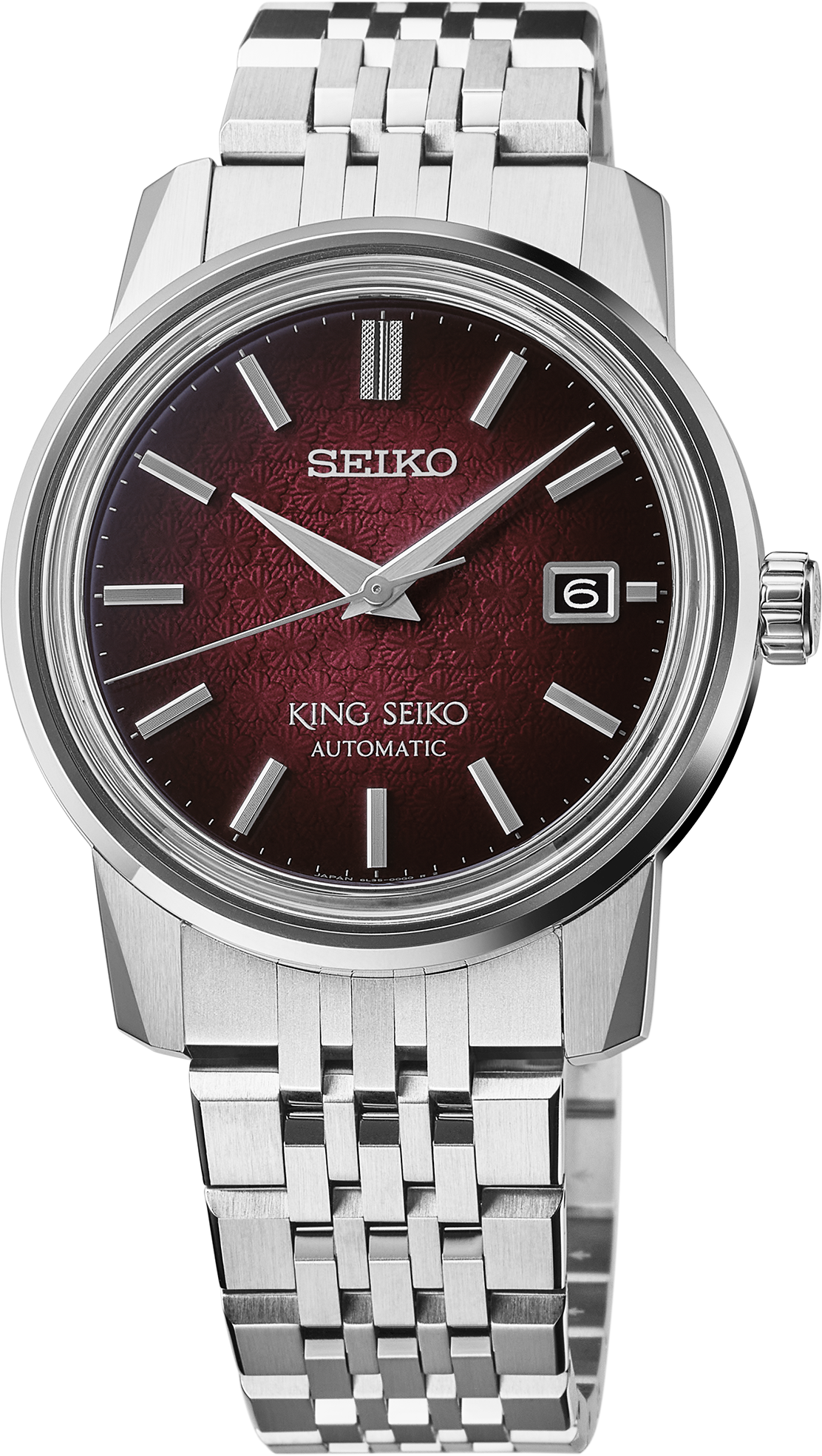 Seiko SJE103 King Seiko KSK Garyu-Bai Plum Dial Automatic 39mm