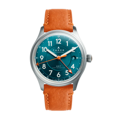 Farer Lander IV GMT Blue Dial Automatic 39.5mm // Pre-Owned