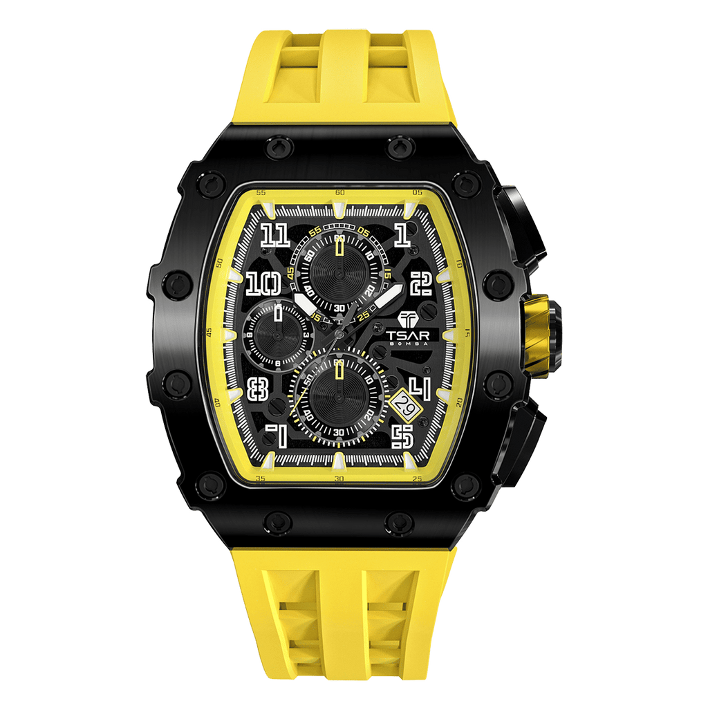 TSAR BOMBA Elemental TB8204Q Black Yellow