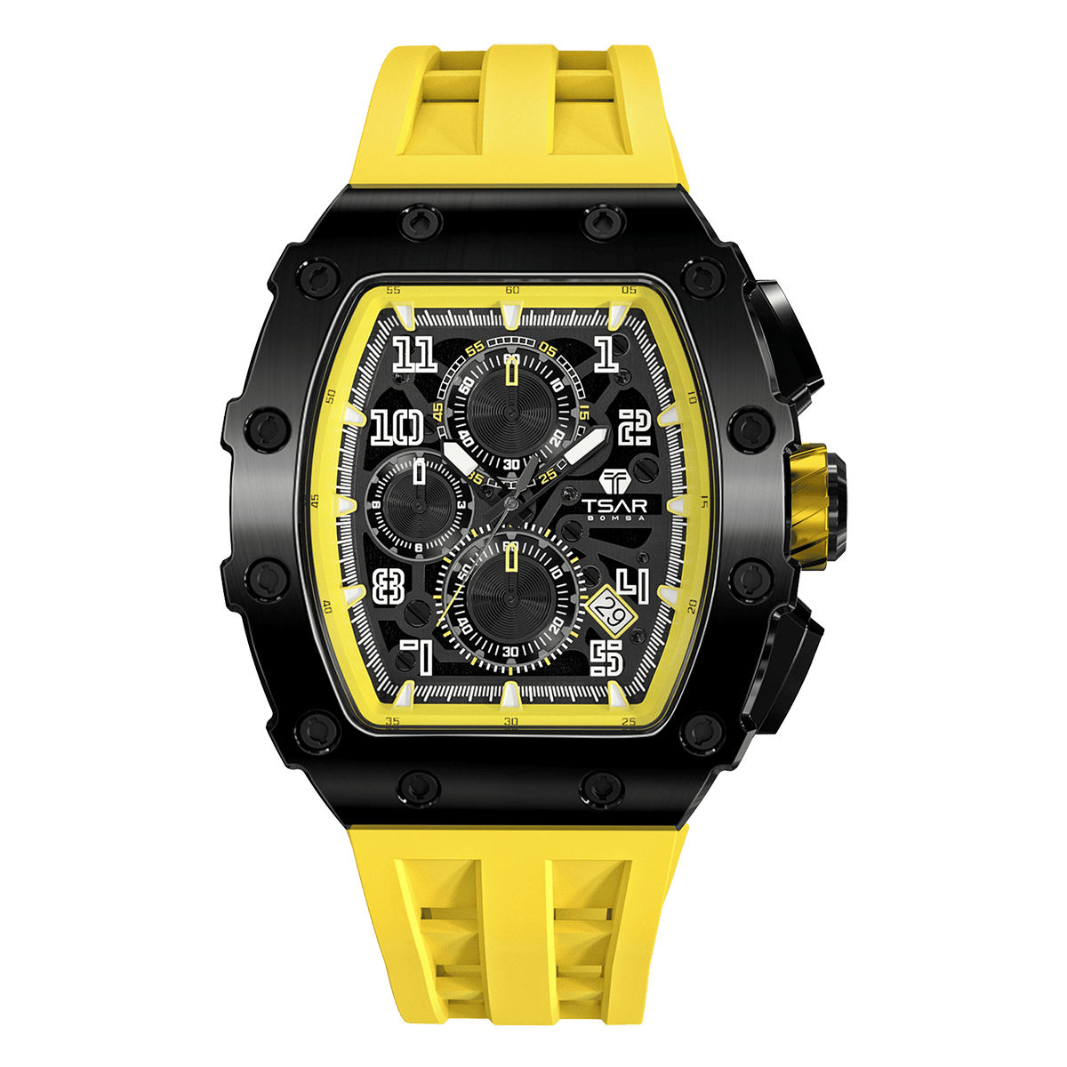TSAR BOMBA Elemental TB8204Q Black Yellow