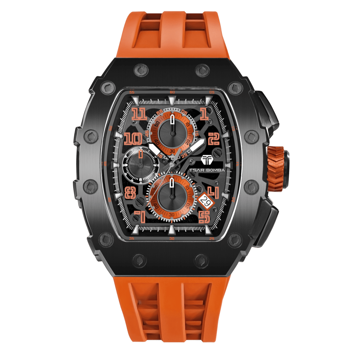 TSAR BOMBA Elemental TB8204Q Black Orange