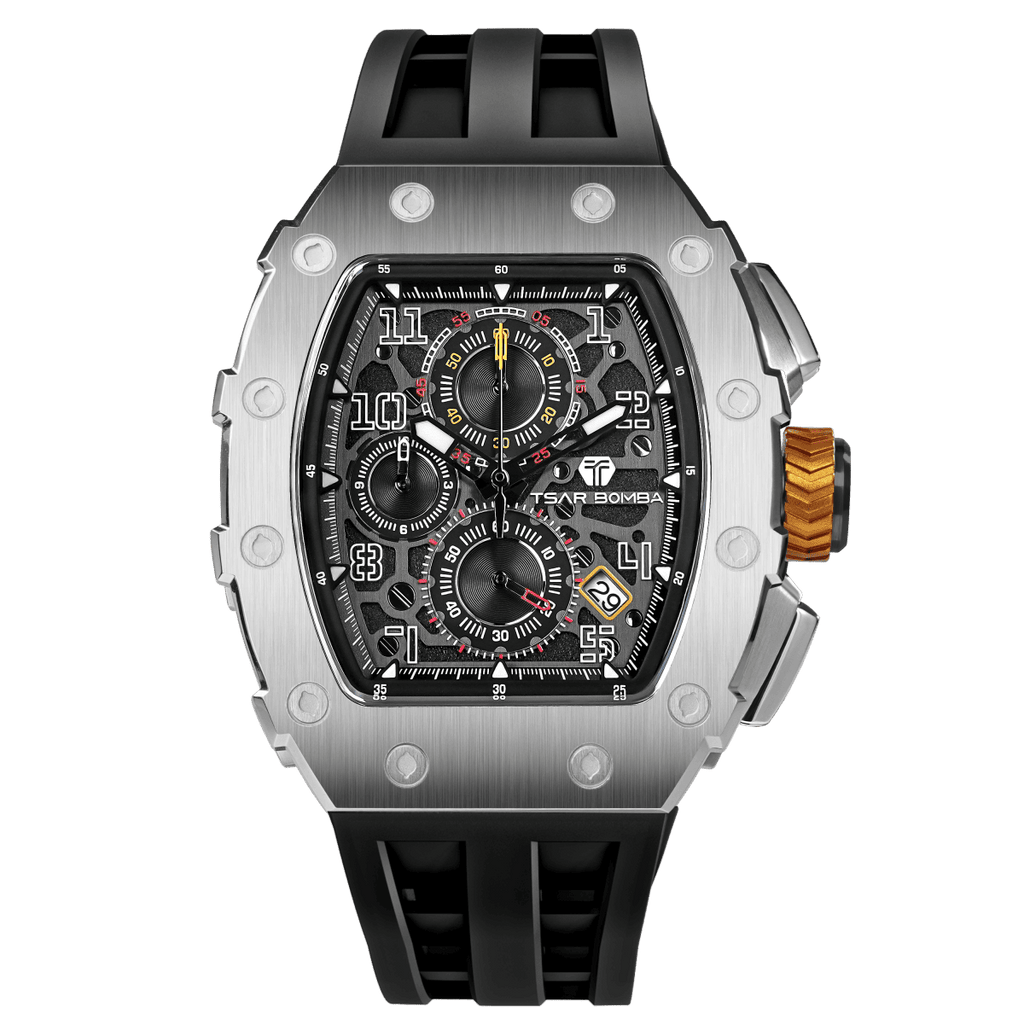 TSAR BOMBA Elemental TB8204Q Silver Black