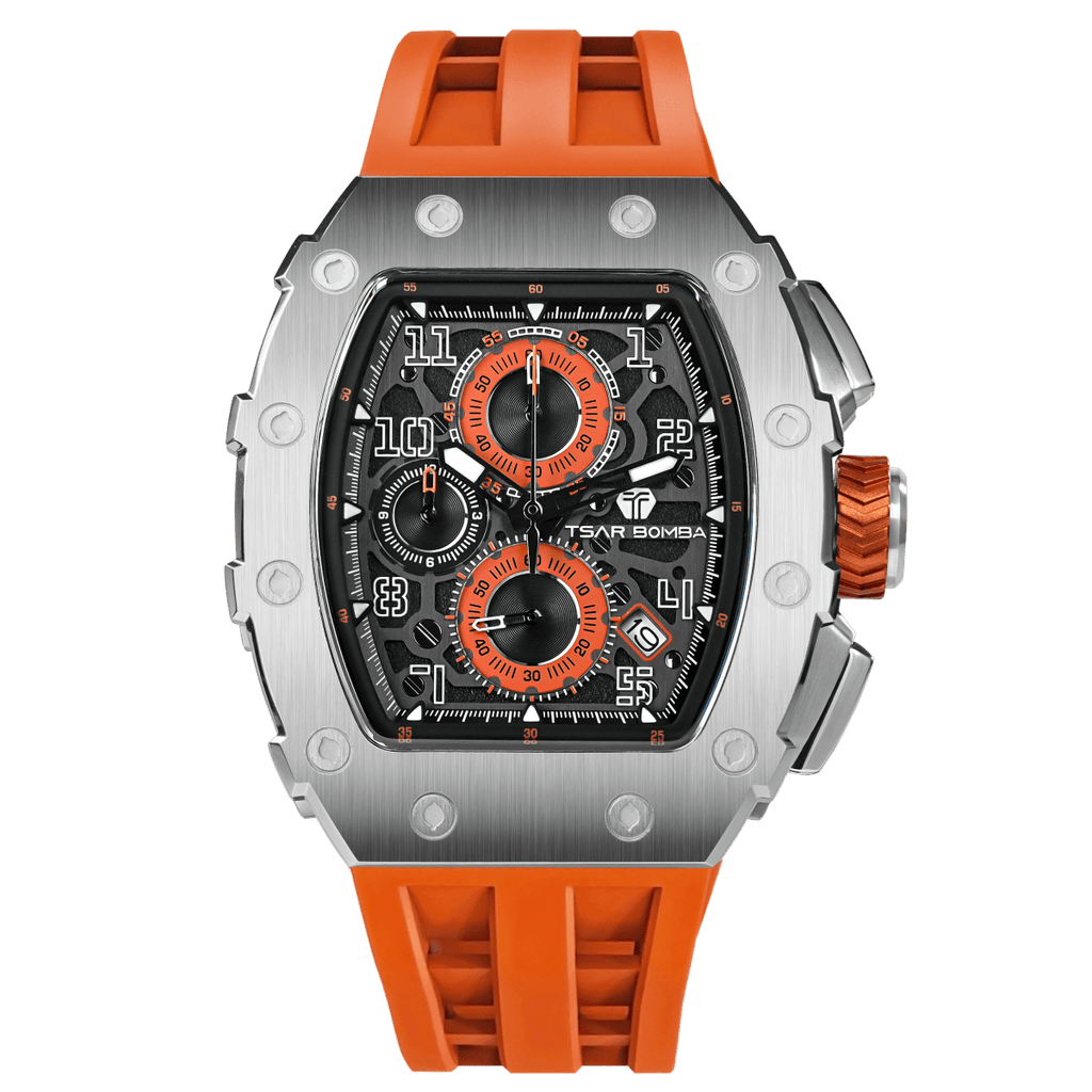 TSAR BOMBA Elemental TB8204Q Silver Orange