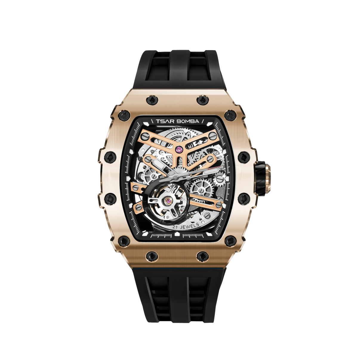 TSAR BOMBA Elemental TB8208A Rose Gold Black