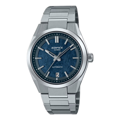 Casio Edifice EFK100D-2A Electroform Blue Forged Carbon Dial 3 Hand Automatic