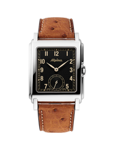 Alpina AL-530BA3C6 Heritage Carree Automatic 140th Anniversary Tank Black Dial