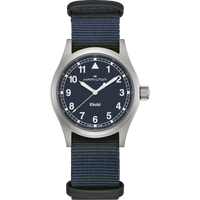 Hamilton H69401940 Khaki Field Quartz 38mm Blue Dial Blue Nato