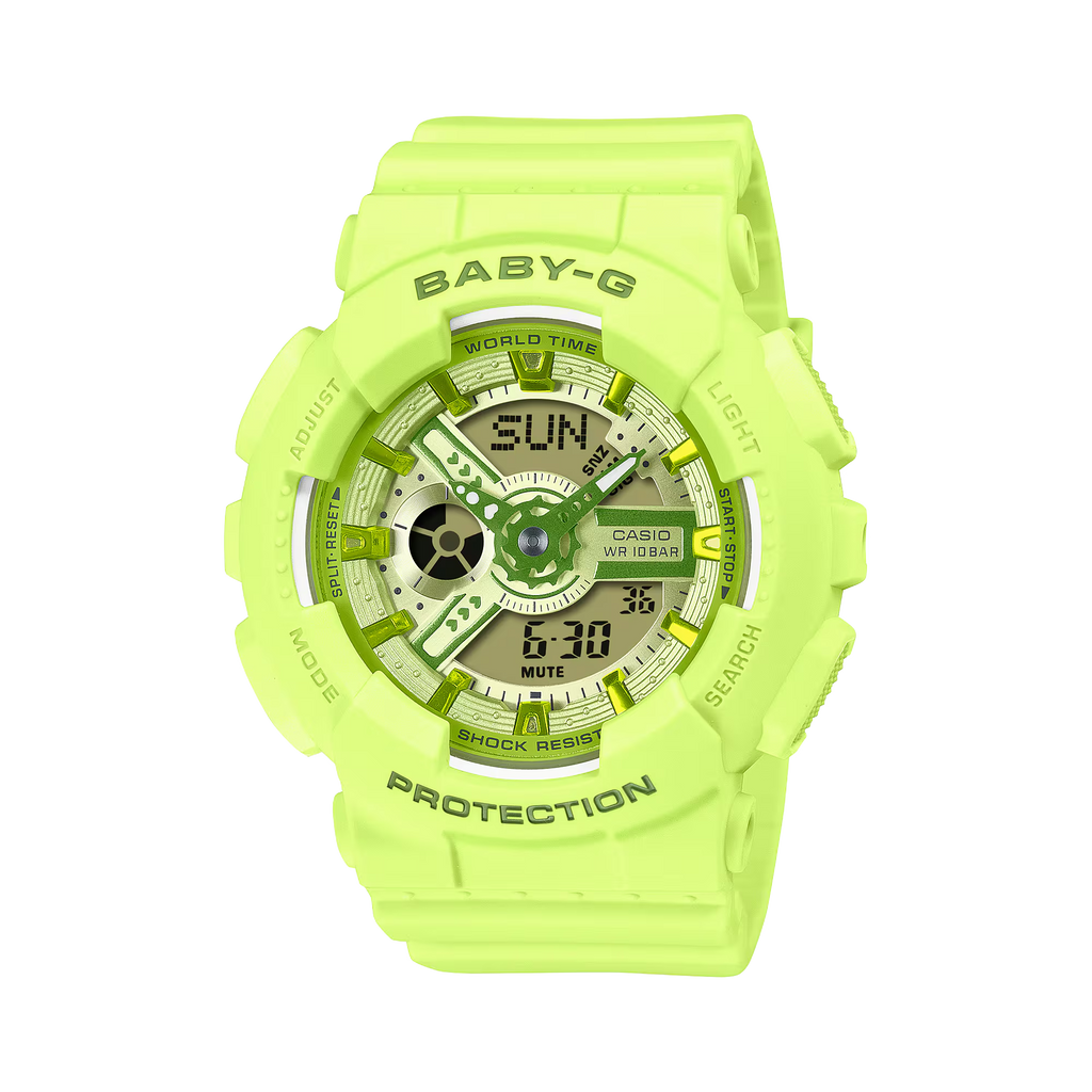 G-Shock BA110YK-3A Y2K Baby-G Highlighter Yellow Ladies