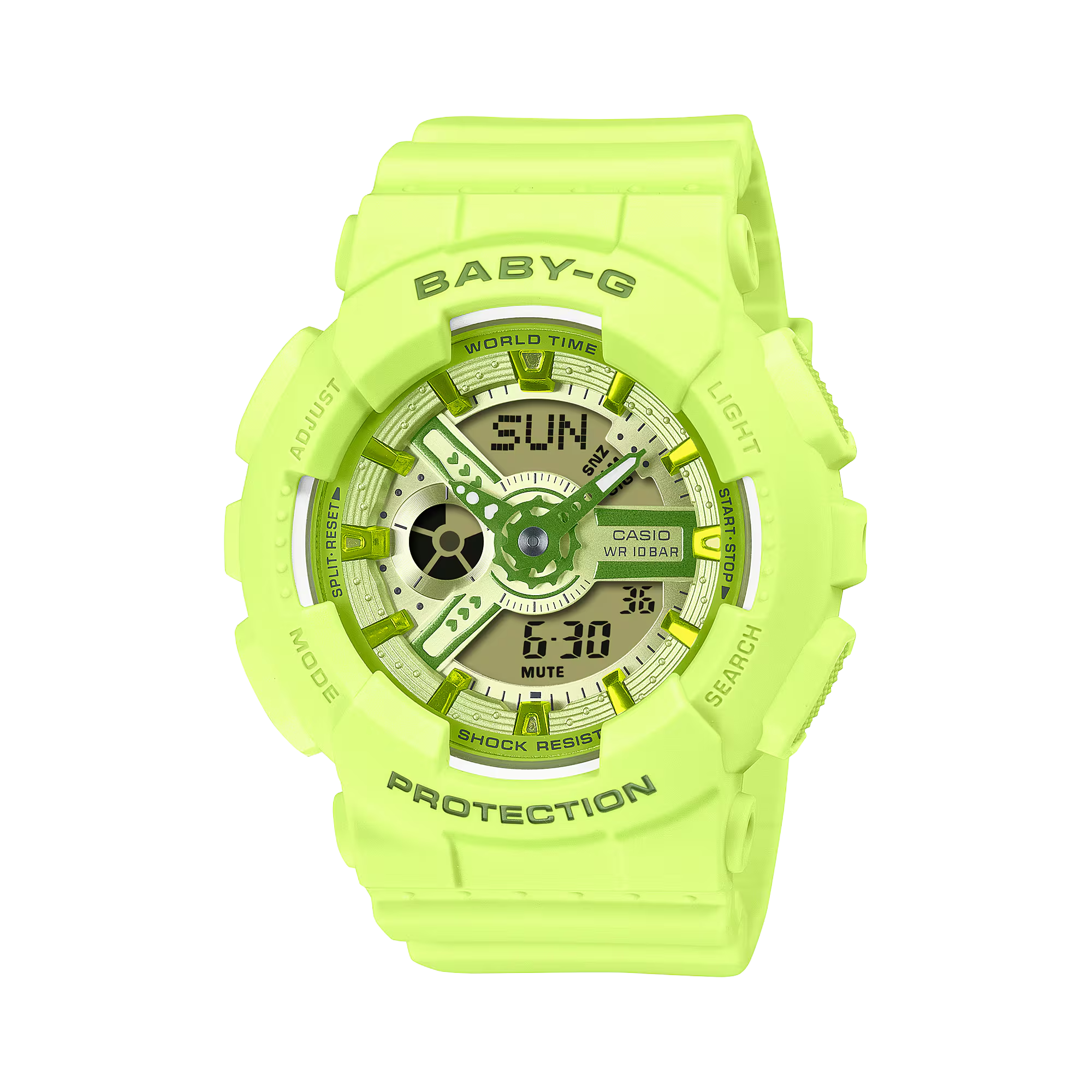 G-Shock BA110YK-3A Y2K Baby-G Highlighter Yellow Ladies