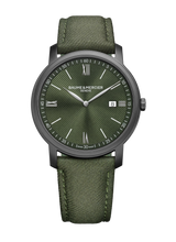Baume et Mercier 10766 Classima Opaline Green Dial Quartz 42mm
