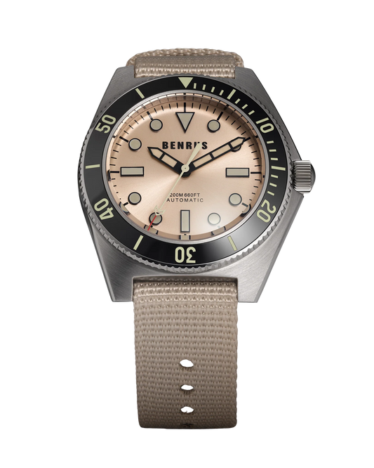 Benrus T1C1-SS-S-415-01 Type 1 M1 Champagne Dial 41.5mm Automatic