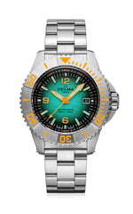 Delma 41701.760.6.048 Blue Shark IV Antarktika Edition Teal Textured Dial