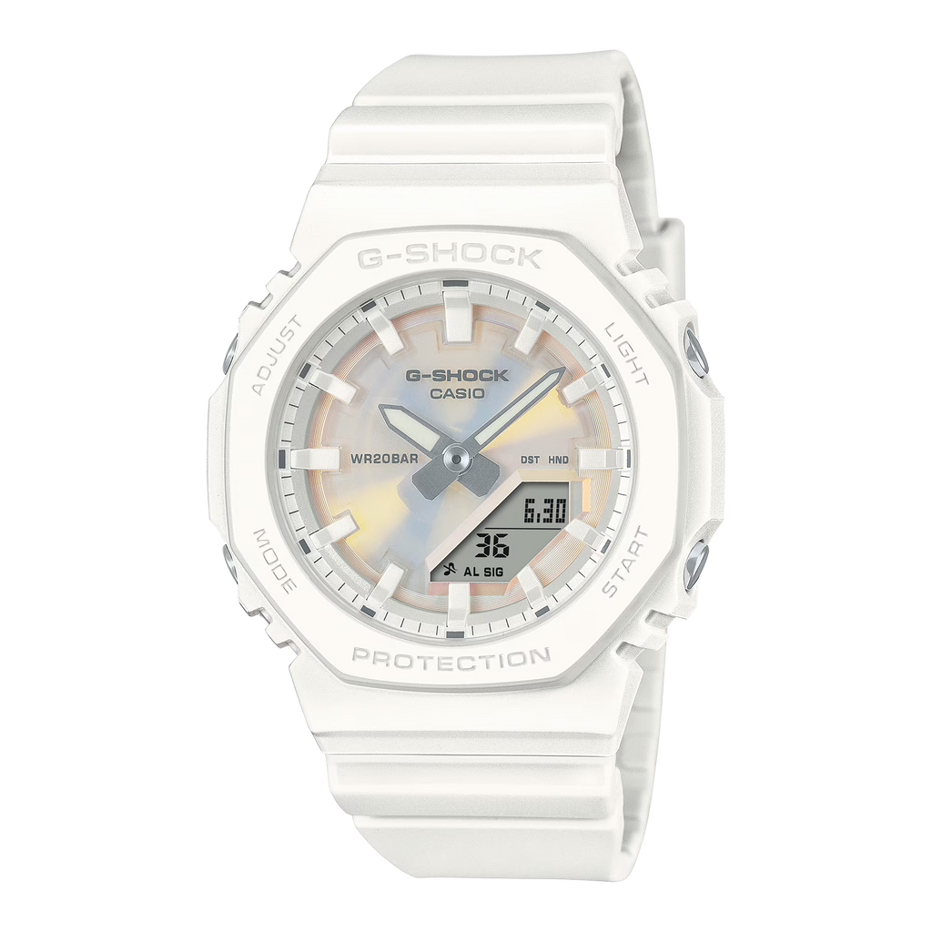 G-Shock GMAP2100PC7A Sunny Style Polarized Dial White Resin Ladies Watch