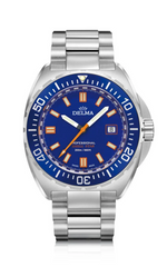 Delma 41701.676.6.041 Shell Star Professional Blue Dial Quartz Diver 200m