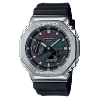 G-Shock GM2100RW-1A Brick Rainbow Metal Ana-Digi