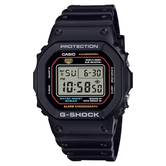 G-Shock DW5600RL-1 Original Colors Digital Square Resin