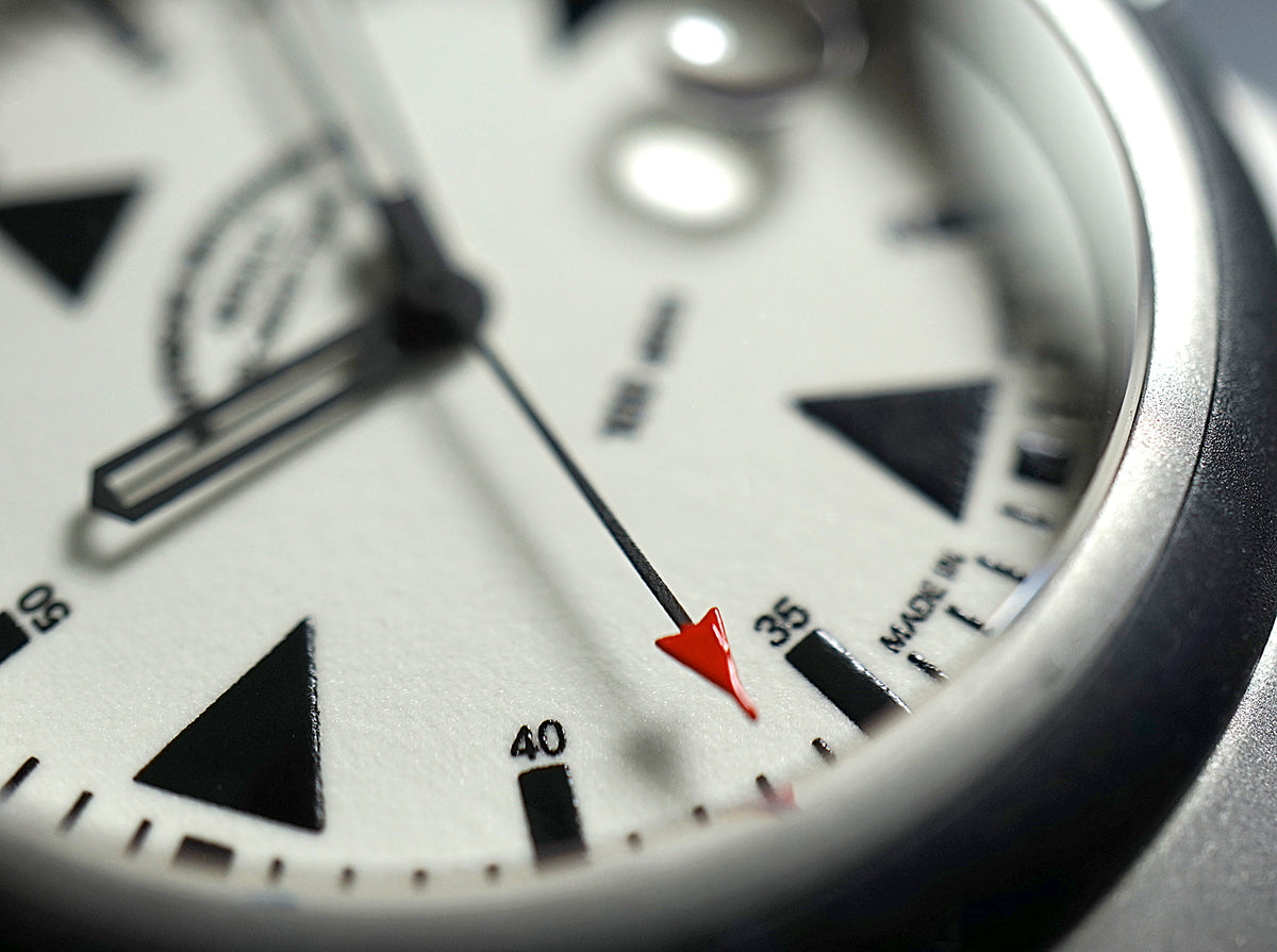 Muhle Glashutte M1-41-08-MB-II S.A.R. Rescue Timer Lumen Stainless Bracelet